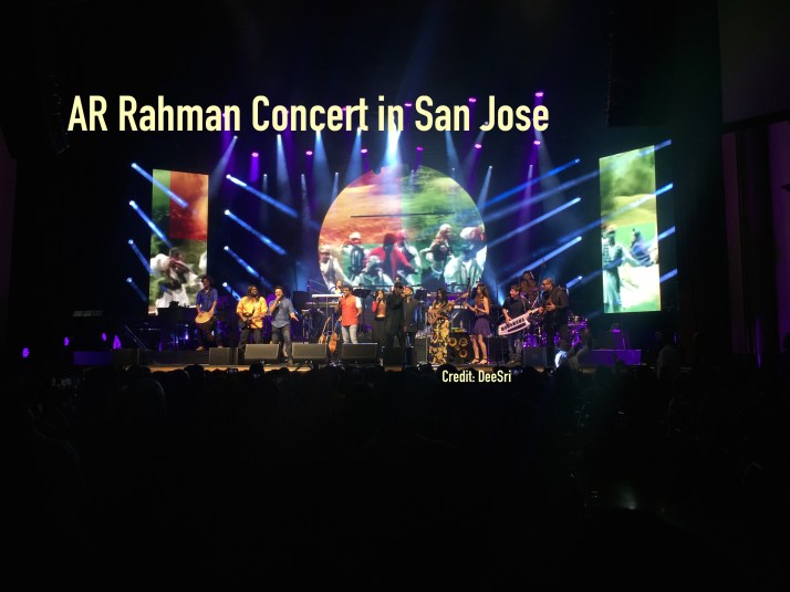 DeeSri AR Rahman Concert
