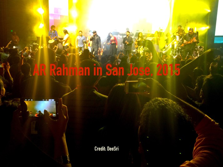 DeeSri AR Rahman Concert
