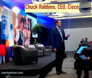 Chuck Robbins, CEO, Cisco