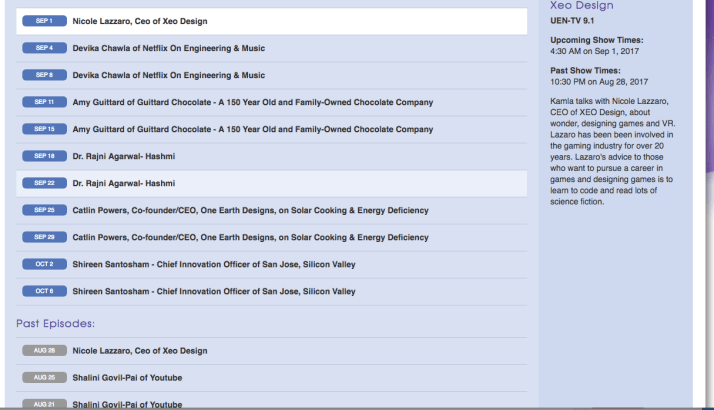 UEN TV airs The Kamla Show