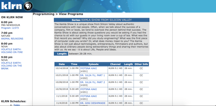 KamlaShow-KLRN-SanAntonio-2018