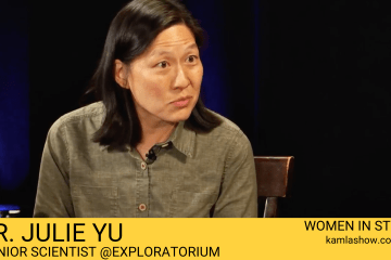 Dr. Julie Yu of Exploratorium on The Kamla Show in Women in STEM TV series